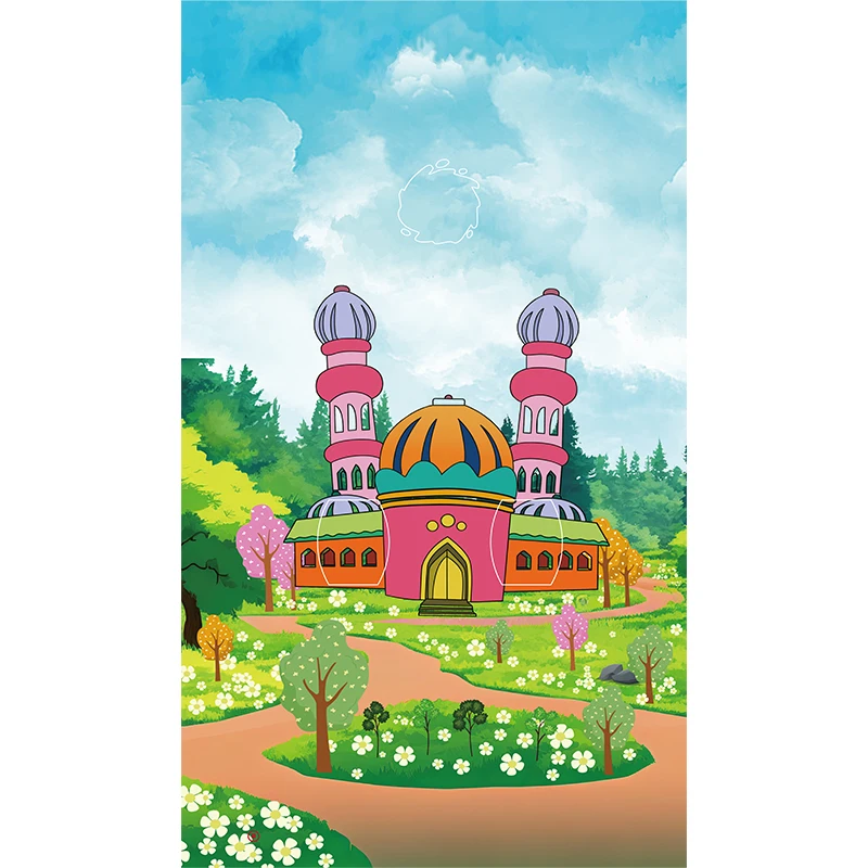 Multifunctional Islamic Prayer Mat Ramadan Sajadah Gift Muslim children prayer Mat Smart Interactive Electronic kids Prayer Mat