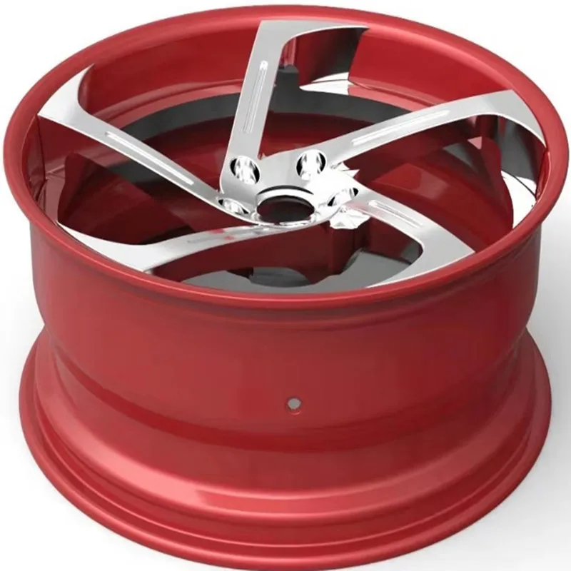 OEM 2 piece forged wheel 5x120 alloy wheels for aftermarket car