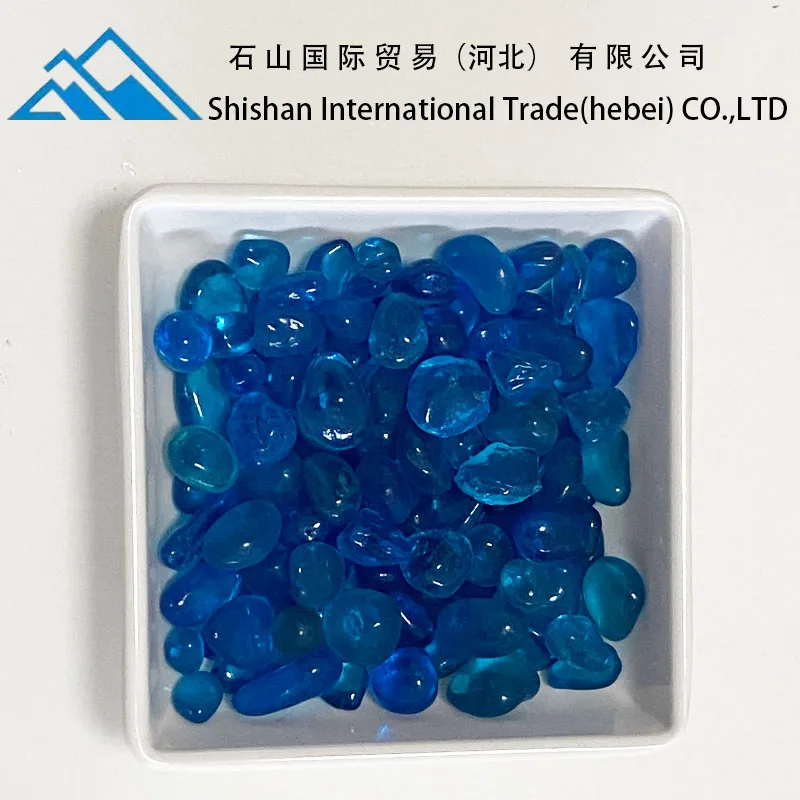 Decorative Multiple Colors of Crystal Glass Stones for Swimming Pool