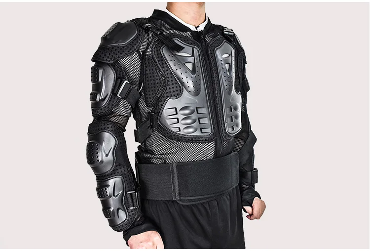 WOSAWE Breathable Armor Suit For Off-road Motorcycle Riding Armor Jacket Knees Pads Protective Gear