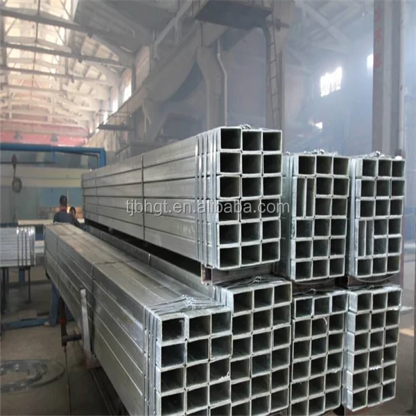 19*19-400*400 мм ASTM Z30-Z275 ST37 полая Горячая оцинкованная квадратная стальная труба