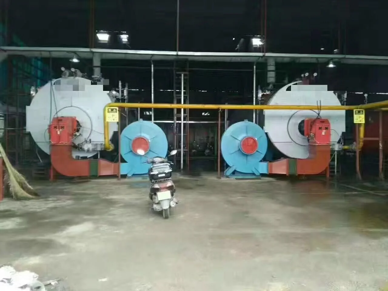 Gas combi hot water boiler machine with gas burner boiler economizer