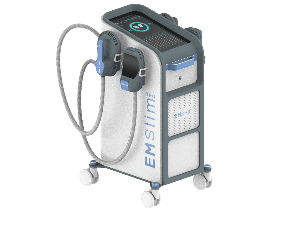 Высокомощная ЭМС машина для скульптурирования тела Emslim Neo 4 Rf ручки Emsculpt