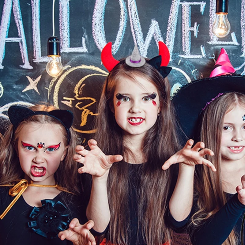 2022 New Pet Accessories Pet Halloween Costume Party Dress up Halloween Pet Collar Hat Set for Cats and Dogs