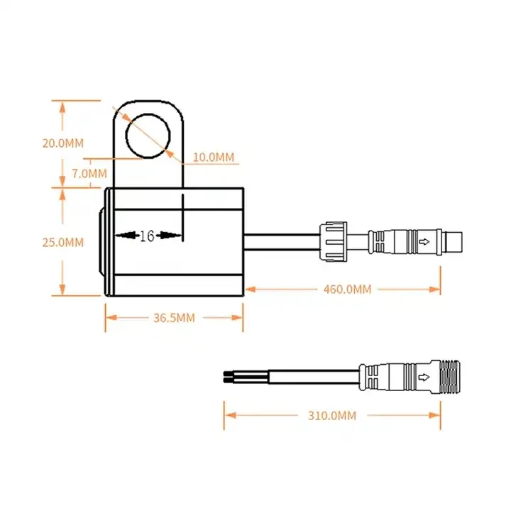 Motorcycle Aluminum Alloy  Headlight Switch Three-position Waterproof 12V Fog Spotlight Mirror Mount Switches