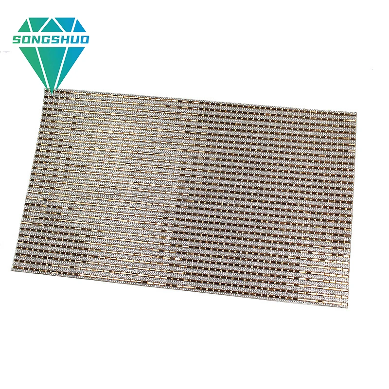 Wholesale Ceramic Glass Adhesive Rhinestone Sheets Hotfix Rhinestones Sticker Accessory