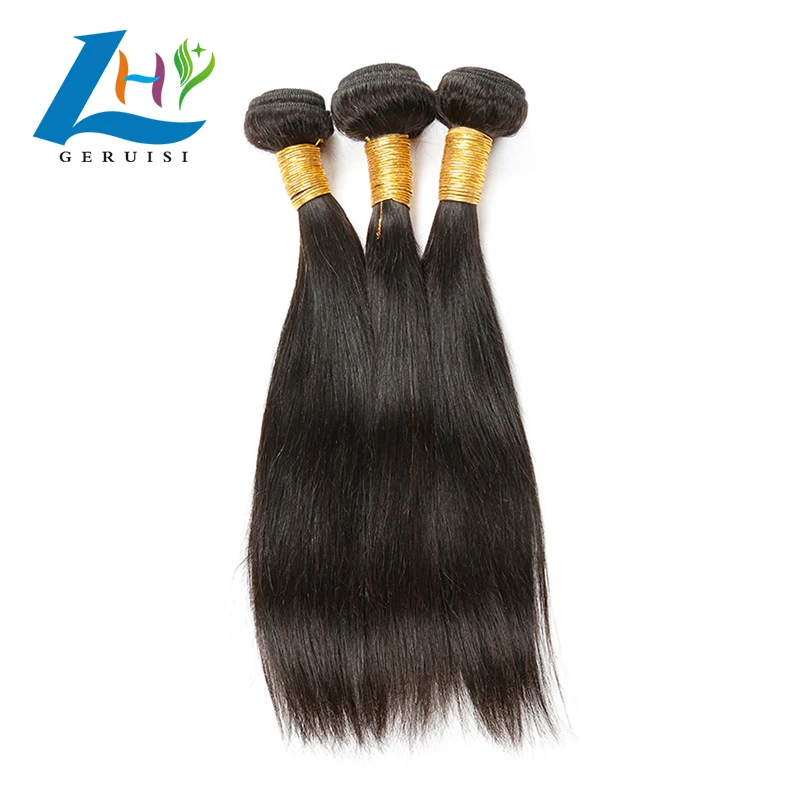Cuticle aligned hair bundles mink Brazilian hair, 100% virgin customize straight human hair extension bundles for women