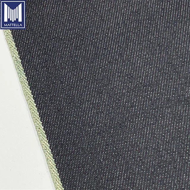 vintage raw denim fabric for jeans jacket selvedge denim fabric from bangladesh garment factory