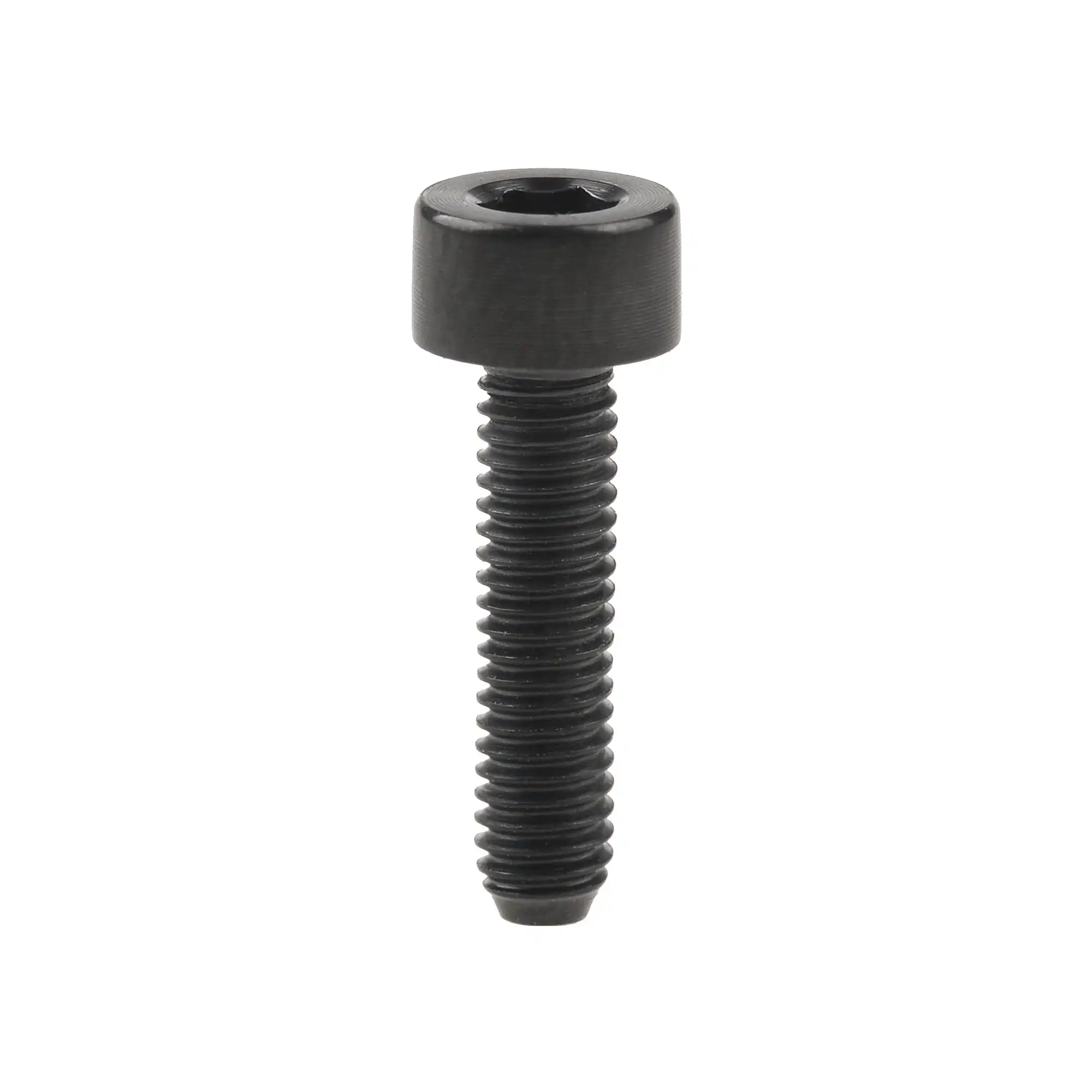 4-40 hex socket color anodized titanium screw