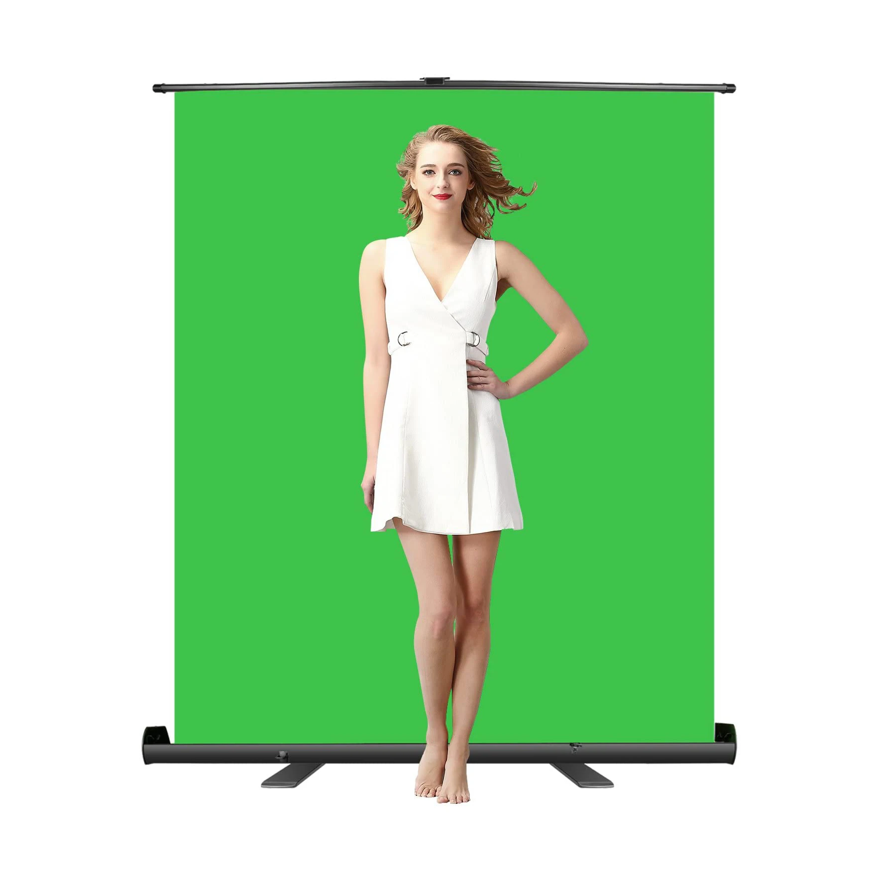 58.3x78.7inches portable Green Screen backdrop With rapid background screen