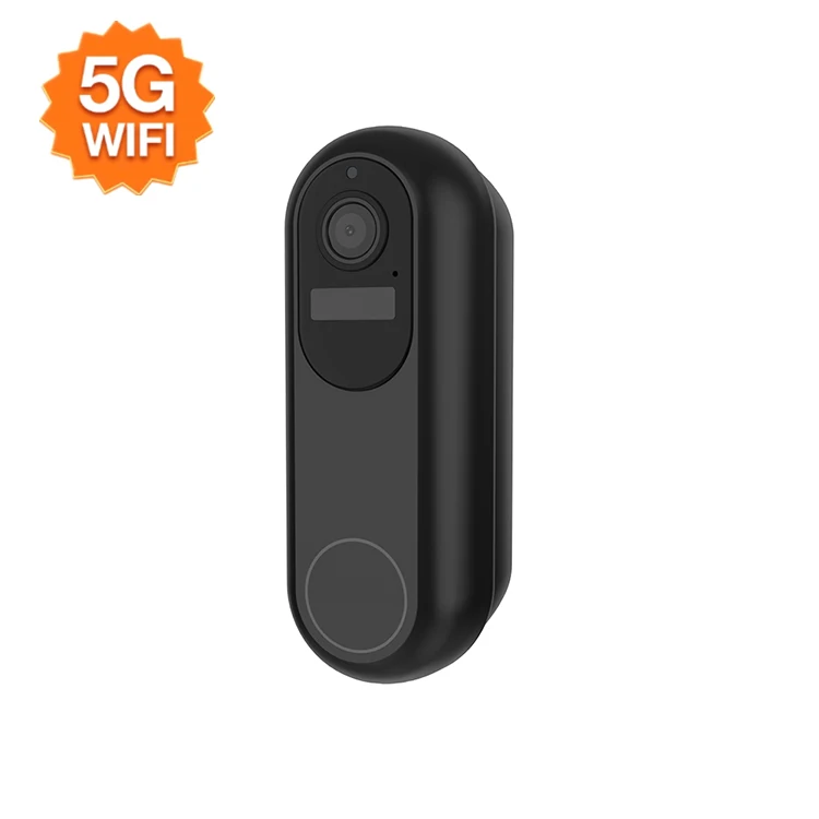 Tuya Wireless Waterproof Remote Smart 2MP Door Bell Camera 5G WIFI Video Doorbell