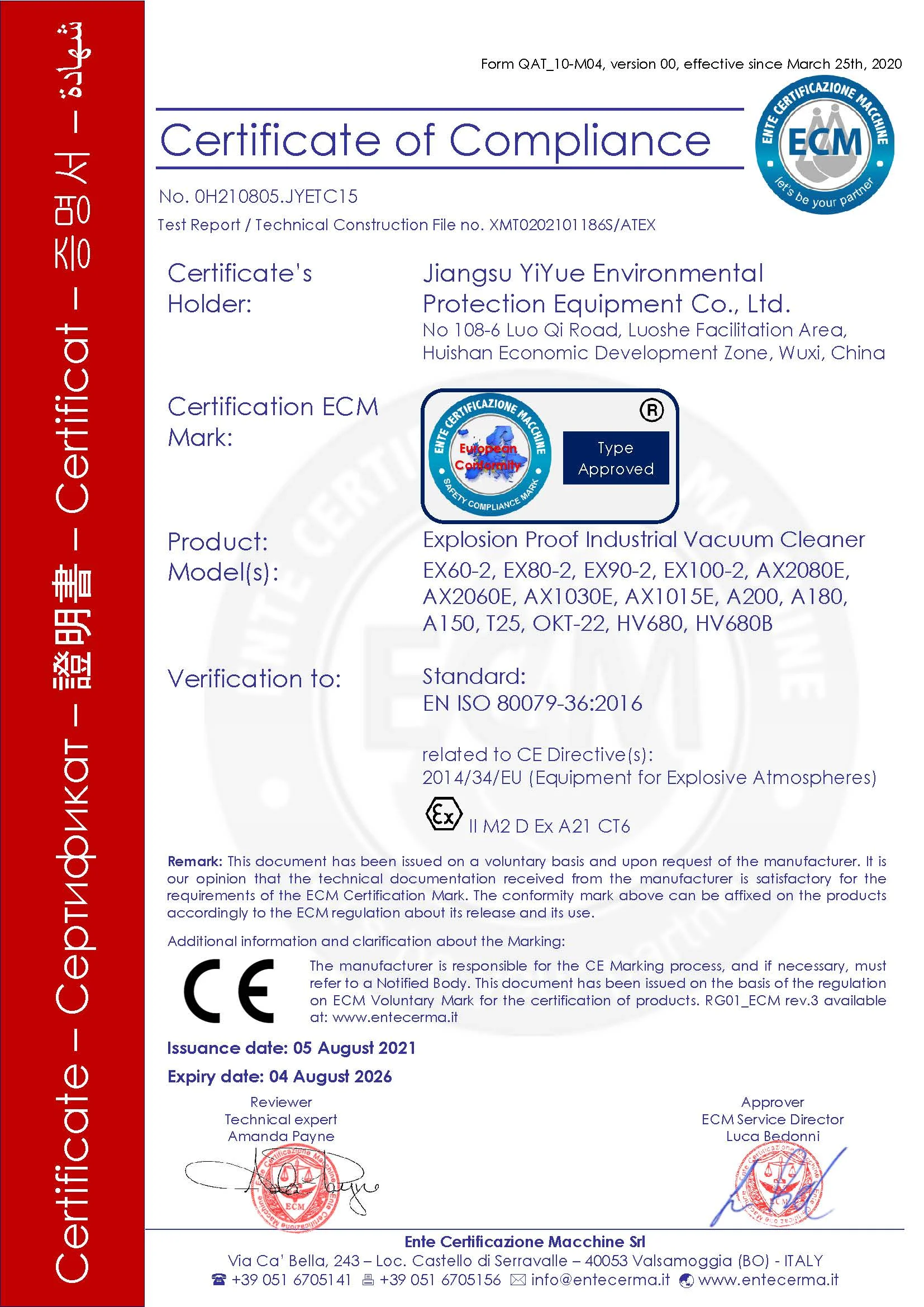 Aluminum powder and other chemical powder with Explosion proof industrial vacuum cleaner