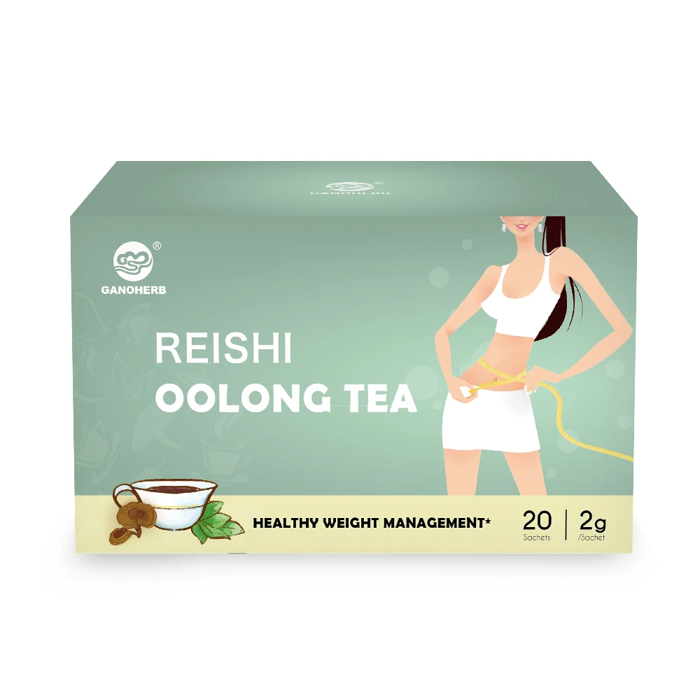 OEM Ganoherb 100% Organic Ganoderma Lucidum Reishi Lingzhi Chinese Oolong Slim Healthy Tea for Losing Weight