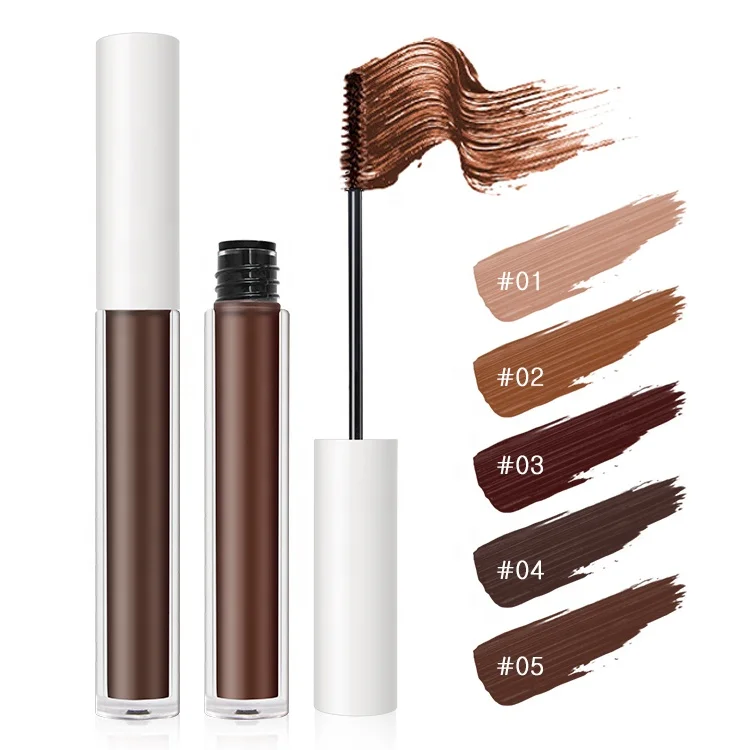 Private Label Brow Tinted Gel Eyebrow Mascara Cream Waterproof Tinted Brow Mascara
