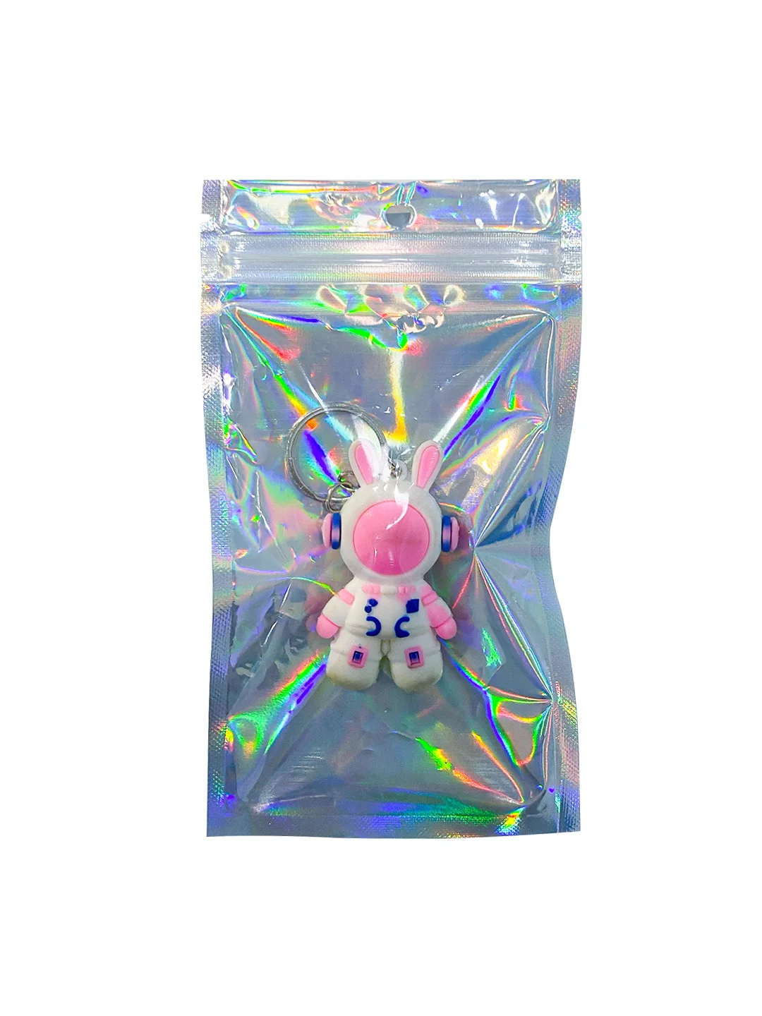 Mobile Phone Case Opp Clear Packaging Laminated Plastic Ziplock Bags Custom Holographic Resealable Bags With Logo