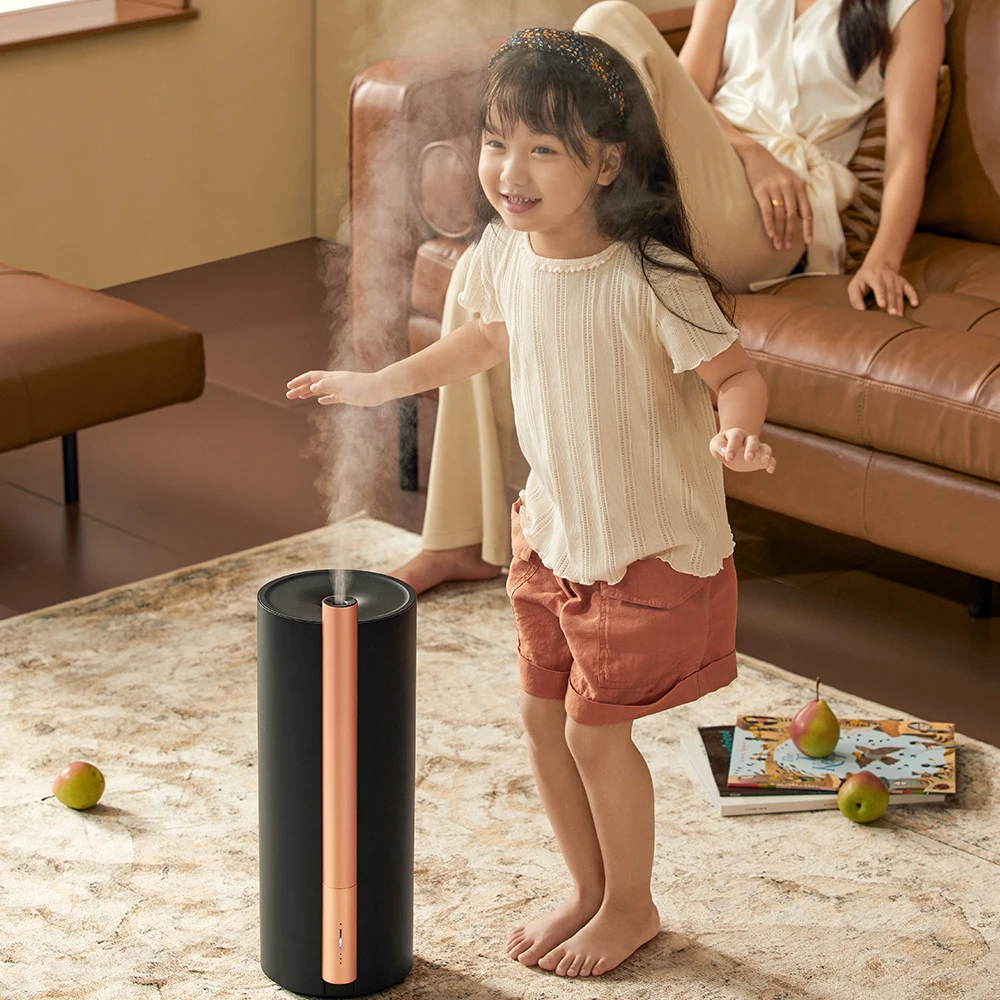 Essential oil house 4L big air ultrasonic humidifier large diffuser 2022 humidifier h2o for kids office