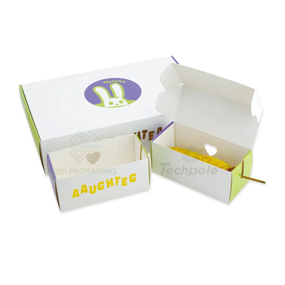 Factory Price Free Design Customized Packaging Mochinut 2 3 And 4Pcs Corndog hot dog Take Away Box