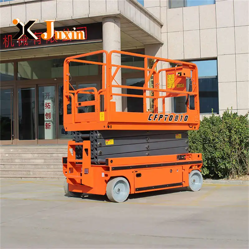 Self Propelled Hydraulic Trolley Lift 500kg electric scissor lift platform 200kg lifting table price