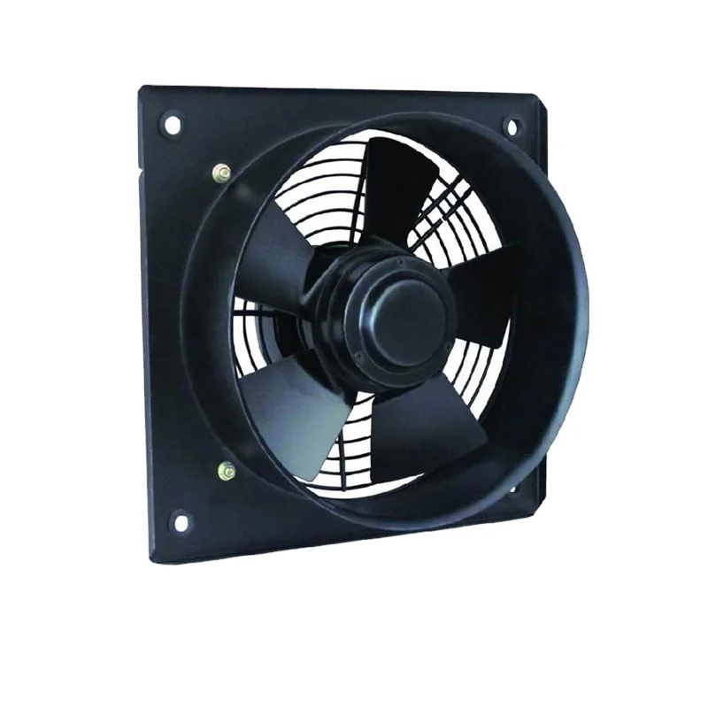 Hot sales 90w 300mm 380v ac brushless axial flow cooling fans with external rotor motor
