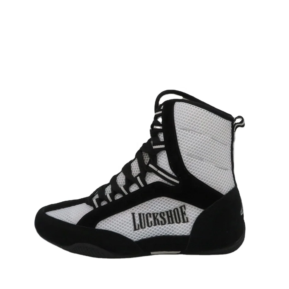 Factory direct  custom your own MMA boots professional boxing shoes for men