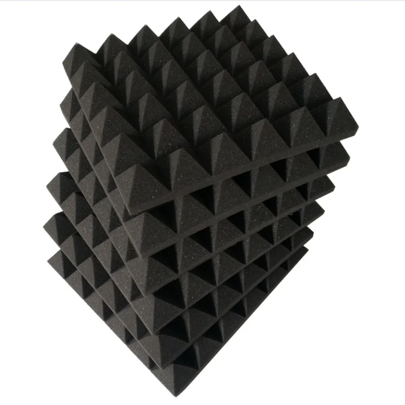 Acoustic Foam Noise Insulation Sponge Foam Foam Star,oem for Entertainment Places Customized Chinese HF026 15-30 Kg/cubic Meter