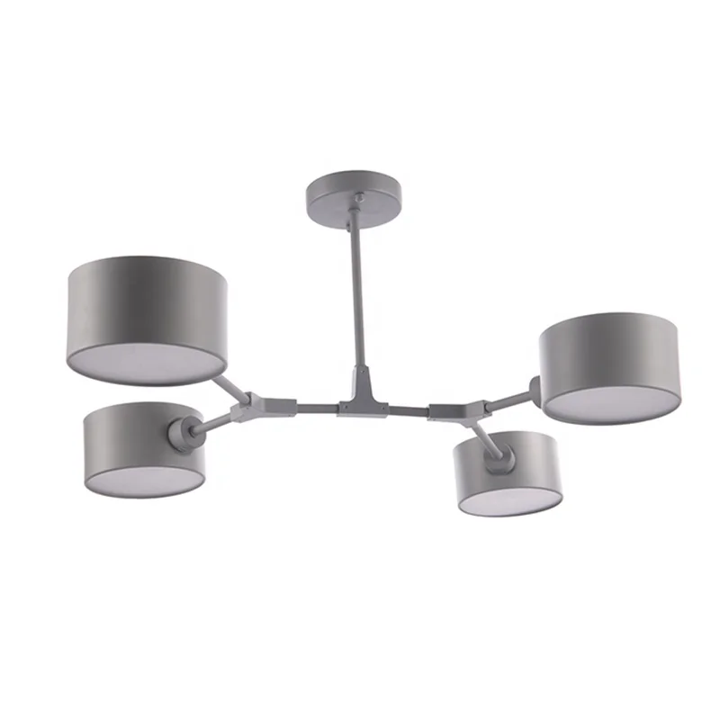 Горячая Распродажа уникальный дизайн smart dimmable rgb Железный акриловый потолочный светильник