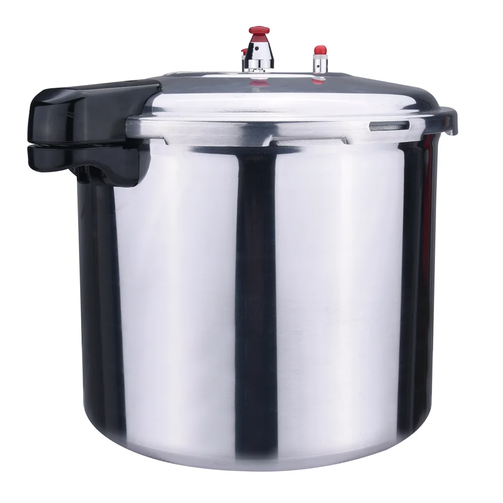 Aluminum 22L Pressure Cooker Large Commercial  General Use for Gas and Induction Cooker Pressure Valve Safety Valve Kitchenware