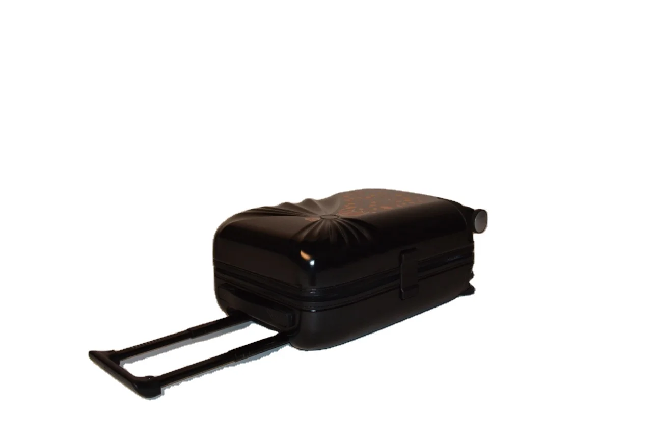 Hot sale simple design travel ABS bayer carry-on trolley suitcases traveling bags luggage sets