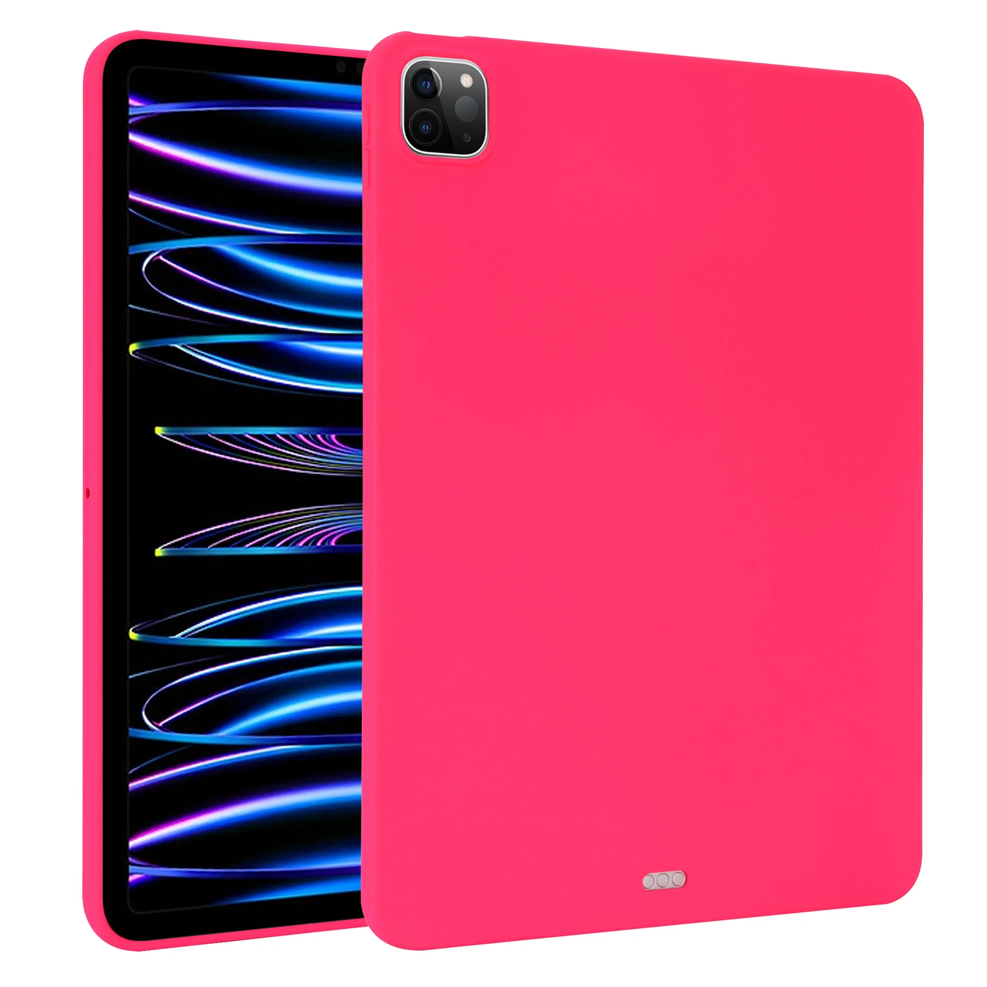 Silicone Skin Feel Full Cover TPU Case with Frosted Anti Fall Soft Shell for iPad Pro 11 12 Multicolor case for Air4/AIir5 10.9