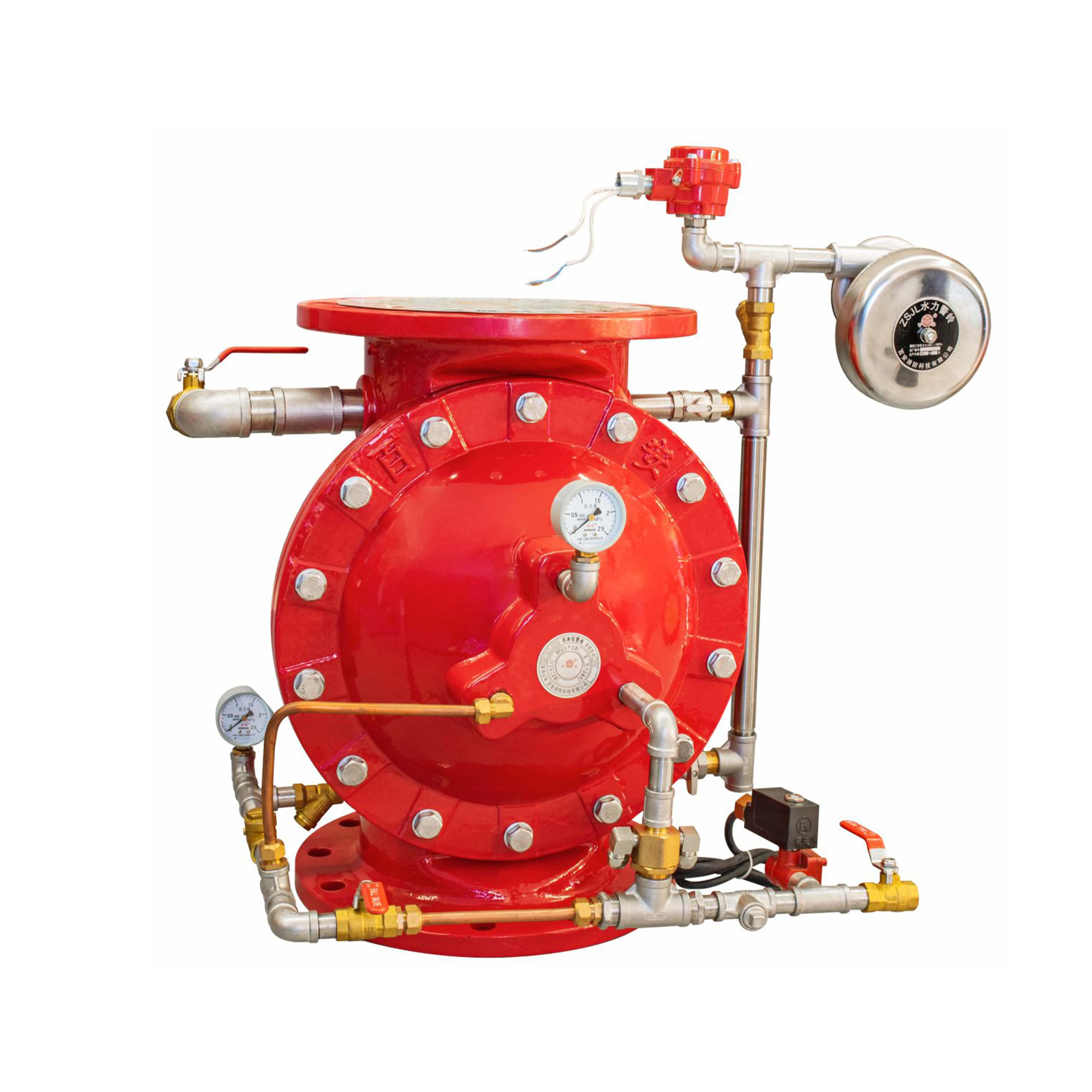 High Quality High Pressure Firefighting Equipment Deluge Fire Alarm Valve