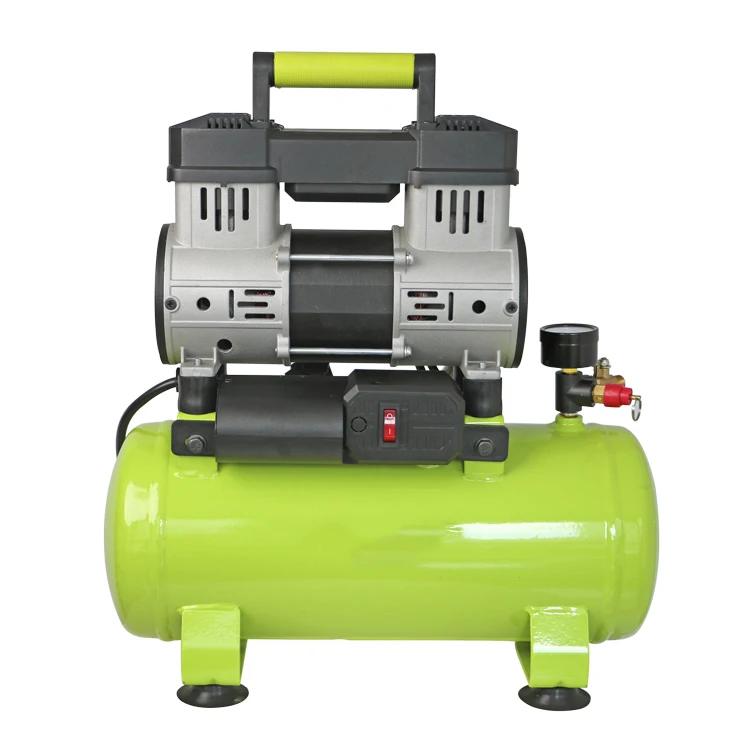 China manufacture supplier no noise 7 bar industrial high piston type wheeled portable air machine compressors for sale