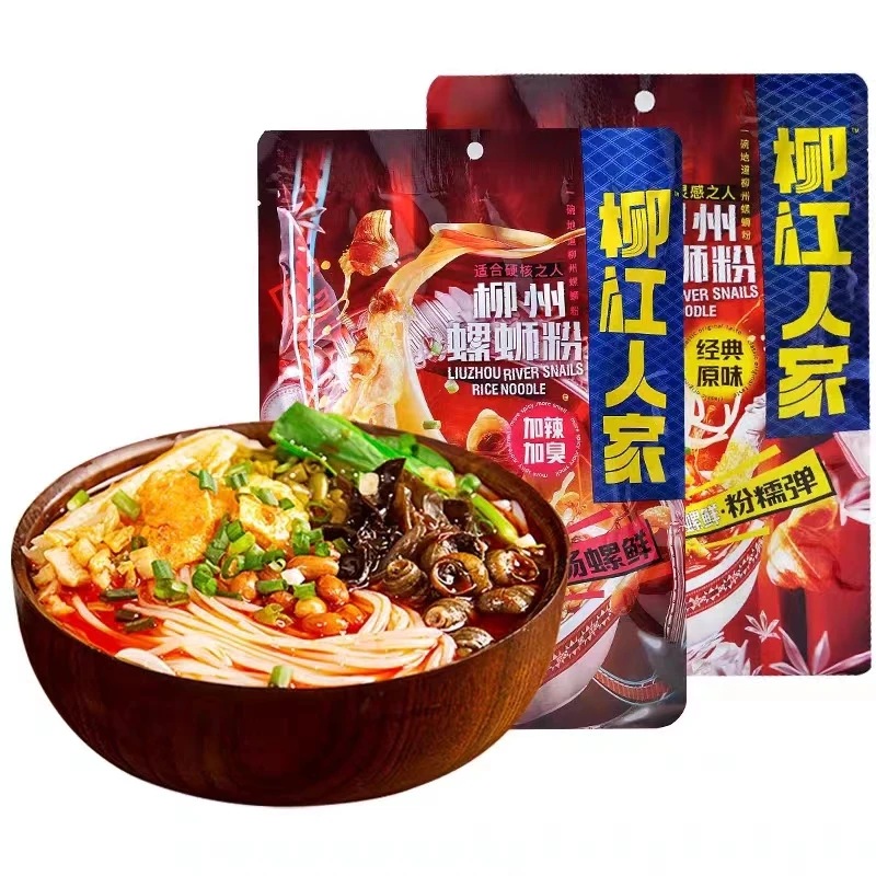 228 г пакетов китайская острая закуска Liuzhou специальный винт порошок Luosifen Улитка рисовая лапша