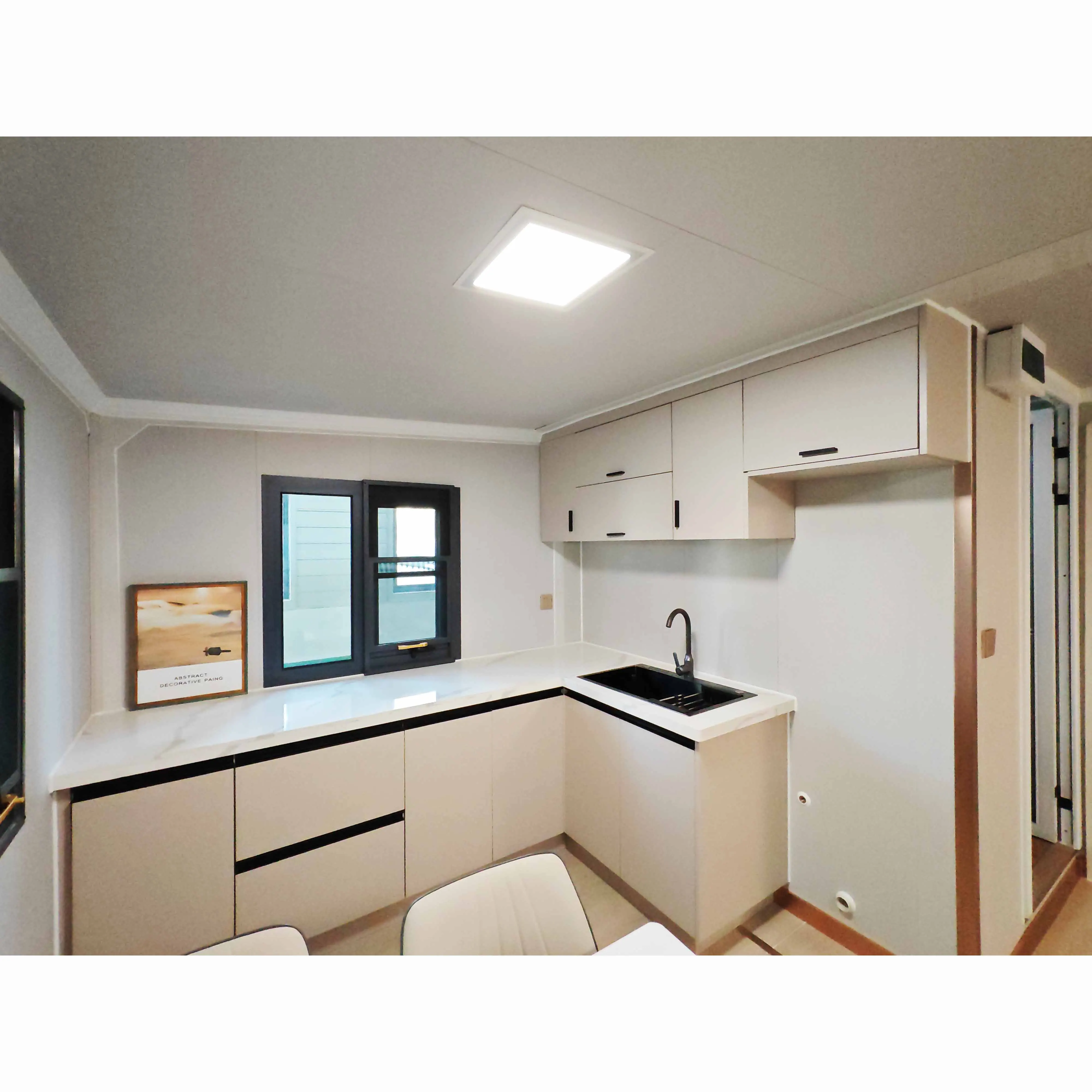 3 Bedroom Prefabricated Container Home Low Price Steel Shipping Container from China to Sierra Leone for Hotels