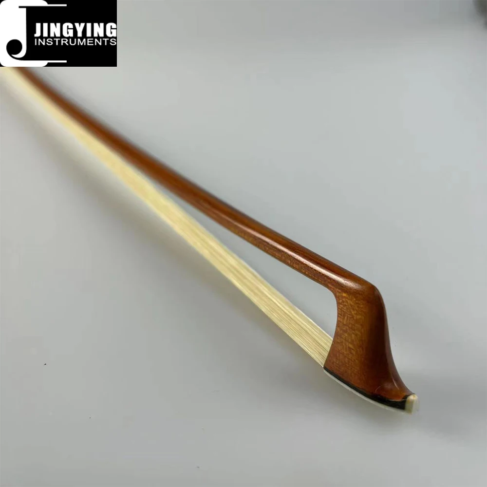 2025 Jingying Music Violin Accessories,High-end Authentic Brazilian Logwood Violin Bow Performance Grade Professional Violin Bow