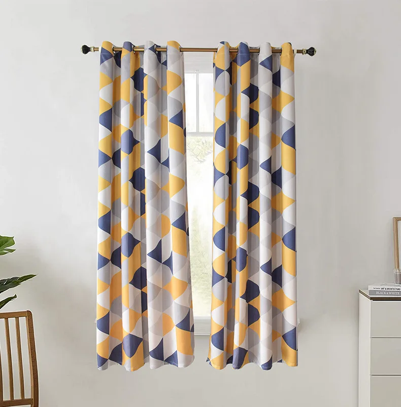 
Custom made color curtain shading foreign trade curtain cloth high precision curtains 