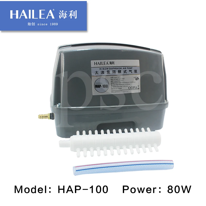  Воздушный насос Hailea HAP 200 150 120 100 80