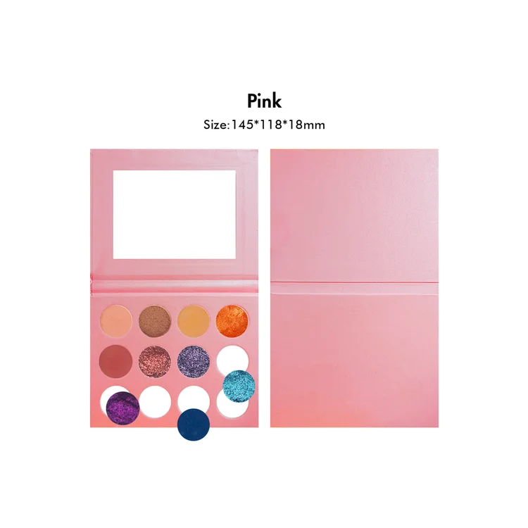 custom logo nude 12 color profusion complete cosmetic collection eye shadows maquillage eyeshadow palette