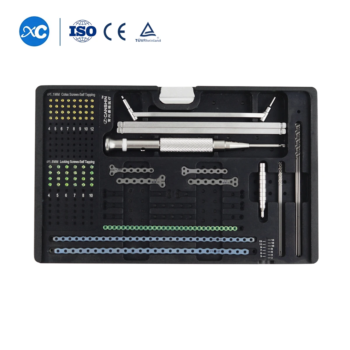 2.4mm 3.2mm 4.0mm ALPS Animal Surgical Locking Plate System Titanium Pet Medical Instrument Set for Veterinary Orthopedic//
