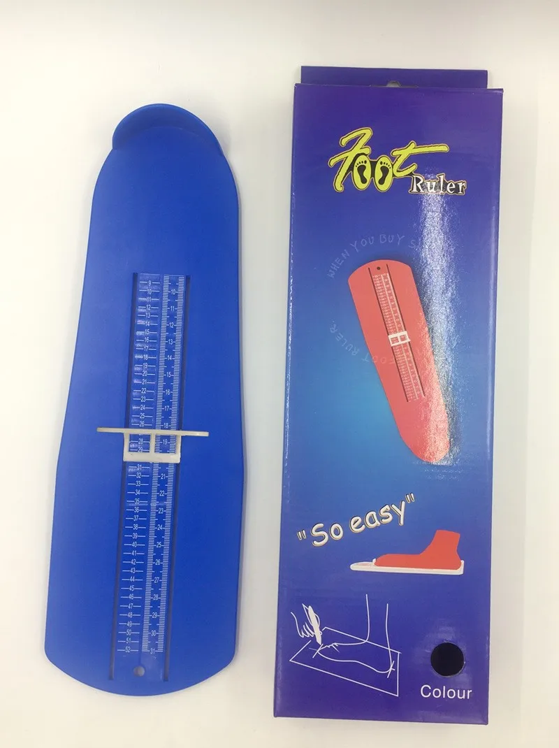 S-KING Wholesale Plastic Foot Measure Tool Device Us Standard Shoe Sizer For Adults Shoe Feet Measurement Ruler