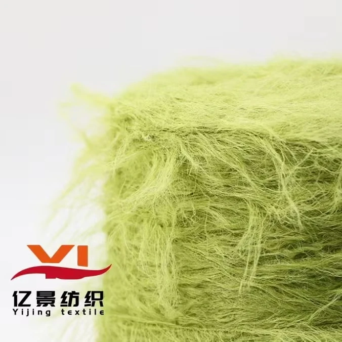 Worsted 100% nylon yarn lint-free 8cm mink-like 10cm mink-like filament 100% nylon yarn