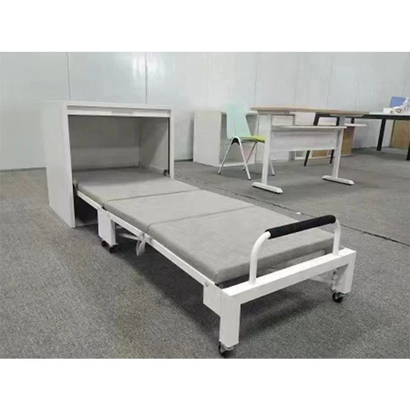 Office Workplace Use Metal Folding Bed Cabinet for Staff