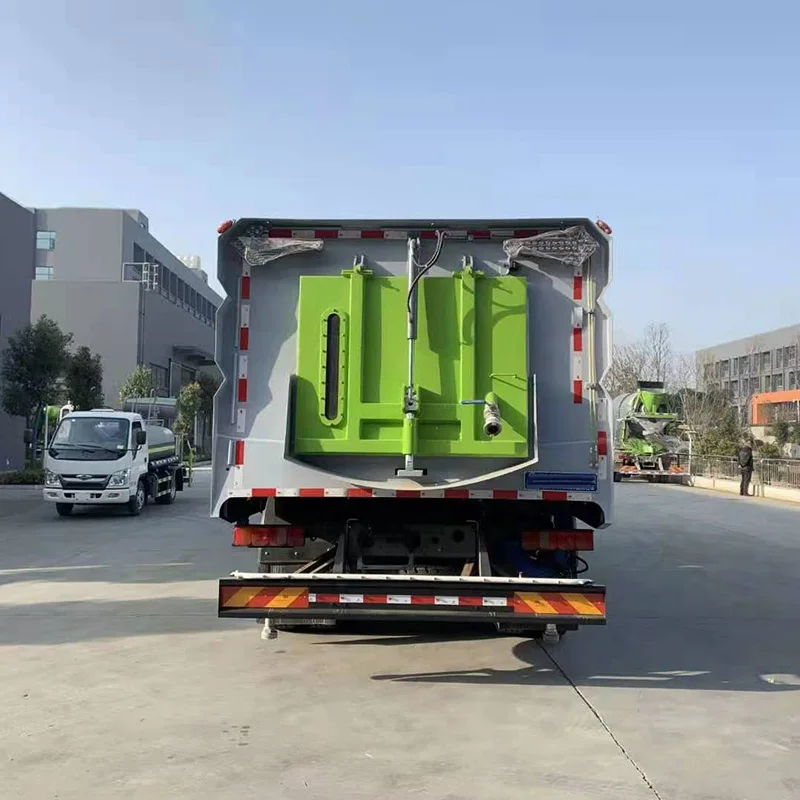 Sinotruk Sitrak 4x2 High Pressure Road Sweeper Truck 7CBM High Pressure Vaccuum Pump Street Washing Cleaning Truck for Airport