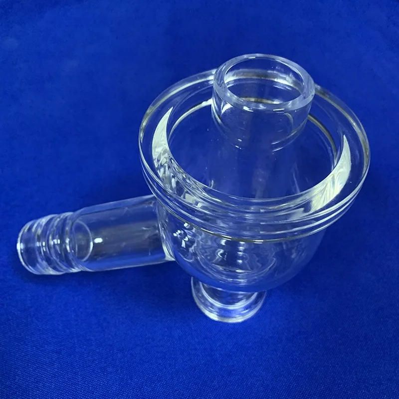 High temperature quartz glass bowl glass tube