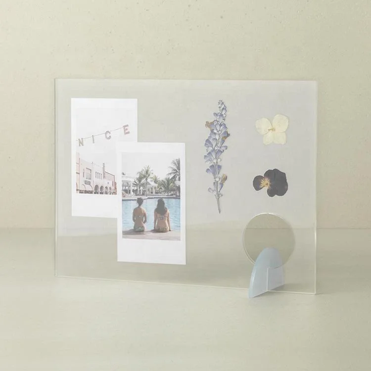 Popular design Modern DIY Top Quality Own Design Acrylic Rectangle Instax Frame