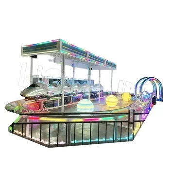 Trendy Factory Direct Amusement Park Rides Thrill Amusement Ride 12 Seats High-speed Rail Paradise Ride For Sale