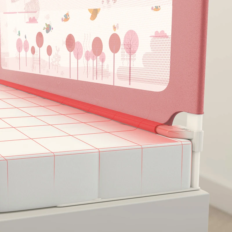 Hot Sale Child Product Adjustable Baby Safety Child Safety Bed Rail/  Baby Bed Barrier Fence Corner Side Rail Guard