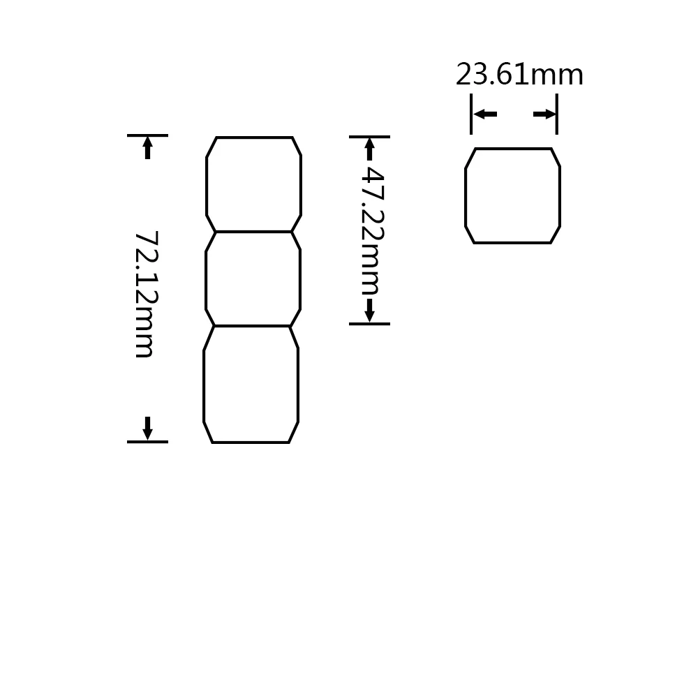 Empty Lipstick Tube with Transparent Cap