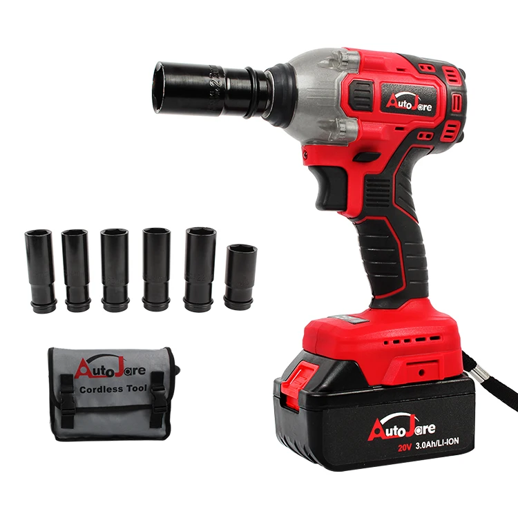 
battery car brushless cordless electric impact wrench 