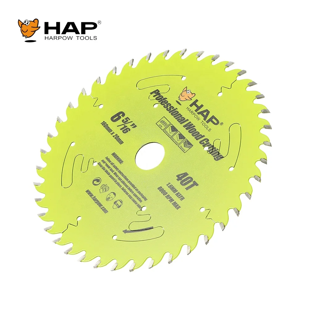 Factory Direct Sale Disc Saw Blade 40 Tooth Circular Saw Blade for Wood Cutting