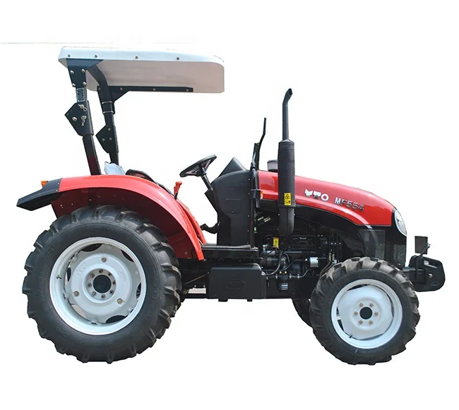 Direct export YTO brand yto 55hp tractor yto 554 tractor with big chassis
